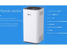 Levegő tisztító - PLAZMA Légtisztító - Airdog X3 - akár 14,5 nm méretű részecskék szűrése