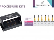 Fúró Készlet - Predator Crown Removal Carbide Bur Kit - 6db-os + állvány - Prima Dental