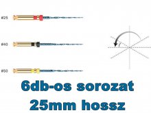 GÉPI NITI - NIC V-BLUE FILE - (VDW RECIPROC BLUE) - 25,40,50 - 6 tű sorozat - 25 mm GÉPI NITI - NIC V-BLUE FILE - (VDW RECIPROC BLUE) - 25,40,50 - 6 tű sorozat - 25 mm
