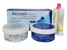 ACCUSIL Combo Soft Kit - 2x150ml VPS alaplenyomat - A szilikon + 1x50ml Light Body