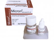 MICRON BIOACTIVE üvegionomer helyreállító cement készlet - 15gr+10ml
