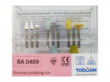 Porcelán polírozó készlet - 9db - RA0409 - Gyémántozott