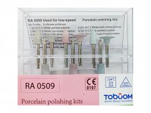 Porcelán polírozó készlet - 9db - RA0509