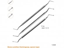Bone Curettes - Hemingway - 17cm - size 1