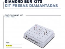 Fúró Gyémánt Készlet - Fine Finishing Kit - MICRODONT - 7db-os - FG befogás