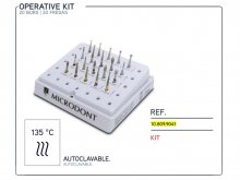 Fúró Gyémánt Készlet - Operative Kit - MICRODONT - 20db-os - FG befogás