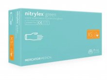 5. Kesztyű - Mercator - Nitril - MENTA ZÖLD - 100db - XS - púdermentes