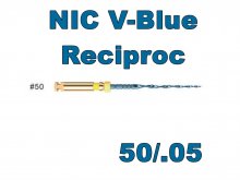 GÉPI NITI - NIC V-BLUE FILE - (VDW RECIPROC BLUE) - csak 50-es - 4db tű - 25 mm GÉPI NITI - NIC V-BLUE FILE - (VDW RECIPROC BLUE) - csak 50-es - 4db tű - 25 mm
