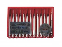 NORDIN - Parapulpális csap 0,6mm 12db FEHÉR + FÚRÓ