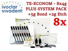 Ivoclar Vivadent - TE-Econom Plus Intro Pack - 8x4g + 5g Bond + 2g Etch Ivoclar Vivadent - TE-Econom Plus Intro Pack - 8x4g + 5g Bond + 2g Etch
