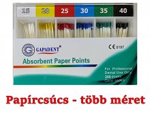 Papírcsúcs - Papír poen - többféle méretben - .02 TAPER Papírcsúcs - Papír poen - többféle méretben - .02 TAPER