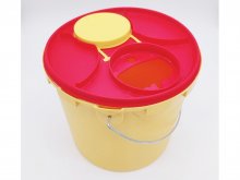 Veszélyes hulladék tároló - Tűgyűjtő - Safebox 7 liter