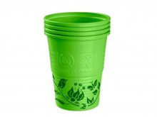 Műanyag pohár - 2dl - LIME - Paradise Edition - Akzenta - 50db