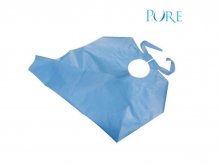 Nyálkendő - 58x60cm - világoskék - tekercses - 80 darab - 2 rétegű - PURE Nyálkendő - 58x60cm - világoskék - tekercses - 80 darab - 2 rétegű - PURE