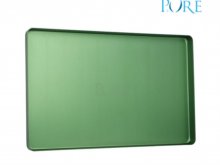 Műszertálca - tálca - Aluminium Tray - Green