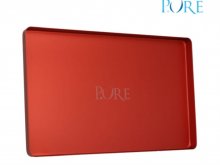 Műszertálca - tálca - Aluminium Tray - Red