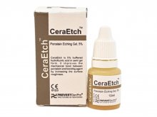 Porcelán Etch - Sav - 10ml - Porcelain Etching Gel, 5% Hydrofluoric Acid - Prevest Denpro Porcelán Etch - Sav - 10ml - Porcelain Etching Gel, 5% Hydrofluoric Acid - Prevest Denpro