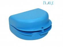 Műanyag doboz - Ortho Tray - fogszabályzó doboz - magas - LIGHT BLUE