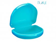 Műanyag doboz - Ortho Tray - fogszabályzó doboz - alacsony - LIGHT BLUE