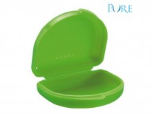 Műanyag doboz - Ortho Tray - fogszabályzó doboz - alacsony - LIME