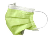 Arcmaszk - Szájkendő - Akzenta - Top Mask Plus - LIME - 3 rétegű