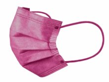 Arcmaszk - Szájkendő - Akzenta - Top Mask Plus - FLAMINGO FUCHSIA - 3 rétegű - szinezett gumizású