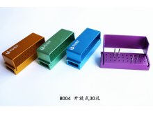 Fúrótartó állvány - 30 lyukas - autoklávozható - alumínium - 1.6mm és 2.35mm Fúrótartó állvány - 30 lyukas - autoklávozható - alumínium - 1.6mm és 2.35mm