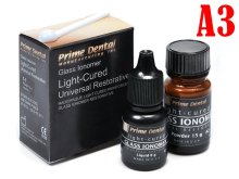 Glass Ionomer Light-Cured Universal Restorative Kit Prime-Dent® - Fuji II LC helyett - A3