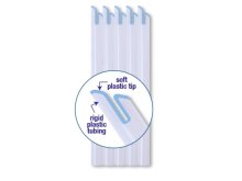 Elszívókanül - 11mm - 50db - Soft Touch™ puha széllel+szellőzőnyílással ellátott Latex Free - Premium Plus - KÉK