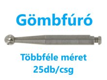 Gömbfúró - ACÉL fúró - 010,012,014,016,021,023,025,027 - TÖBBFÉLE MÉRET - RA befogás