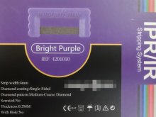 IPR Orthodontic Reusable Finishing Interproximal Reduction Stripping System - PURPLE
