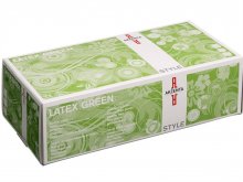 Kesztyű - Akzenta ONE Style - Latex - LIME - Púdermentes - 100db - M