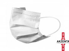 Arcmaszk - Szájkendő - Akzenta - Top Mask Plus - FEHÉR - 3 rétegű
