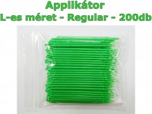 Applikátor - L - REGULAR - 200db - Zöld