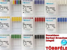 Donaldson - féle - Tű - Idegtű - Barbed Broaches - 6db - 25mm - Többféle Donaldson - féle - Tű - Idegtű - Barbed Broaches - 6db - 25mm - Többféle