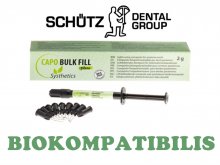Capo Bulk Fill PLUS - Posterior - 2g - SCHÜTZ Dental - Biokompatibilis Capo Bulk Fill PLUS - Posterior - 2g - SCHÜTZ Dental - Biokompatibilis