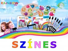 FLOW - RAINBOW - színes nanohybrid folyékony kompozit - 6x1g - Cerkamed