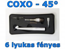 COXO - 45 fokos kézidarab - 6 lyukas fényes KaVo csatlakozás