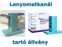 Lenyomatkanál tartó állvány