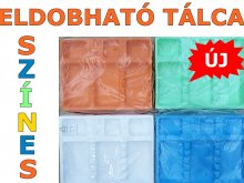 Eldobható - egyszerhasználatos műanyag tálca - 15x19cm -100db