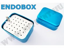 ENDOBOX - fúró - gyökértű rendező - tároló - 30db-os - KÉK ENDOBOX - fúró - gyökértű rendező - tároló - 30db-os - KÉK