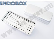 ENDOBOX - fúró - gyökértű rendező - tároló - 3x24db-os - EZÜST ENDOBOX - fúró - gyökértű rendező - tároló - 3x24db-os - EZÜST