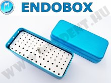 ENDOBOX - fúró - gyökértű rendező - tároló - 3x24db-os - KÉK ENDOBOX - fúró - gyökértű rendező - tároló - 3x24db-os - KÉK
