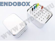 ENDOBOX - fúró - gyökértű rendező - tároló - 30db-os - EZÜST ENDOBOX - fúró - gyökértű rendező - tároló - 30db-os - EZÜST