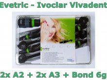 Evetric - KÉSZLET - 4db fecskendő + Bond 6g - Ivoclar Vivadent Evetric - KÉSZLET - 4db fecskendő + Bond 6g - Ivoclar Vivadent