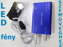 Loupe -hoz - Szemüveghez - LED fény 3W - Li-ion akkumulátoros