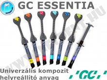 GC ESSENTIA - Univerzális kompozit helyreállító anyag - kezdő készlet - fecskendő - unitip GC ESSENTIA - Univerzális kompozit helyreállító anyag - kezdő készlet - fecskendő - unitip