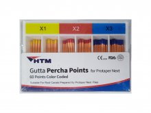 Guttapercha - Protaper Next X1 X2 X3 Guttapercha - Protaper Next X1 X2 X3