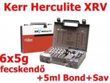 Herculite XRV Custom Kit - Kerr - 6x5g + Bond + Sav + Applikátor - 62811 Herculite XRV Custom Kit - Kerr - 6x5g + Bond + Sav + Applikátor - 62811
