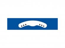 Ivory félkörös fémmatrica 12 db/ csomag - Nr15